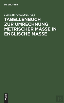 Bertrand.pt - Tabellenbuch Zur Umrechnung Metrischer Mae In Englische Mae