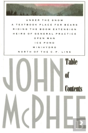 Table Of Contents