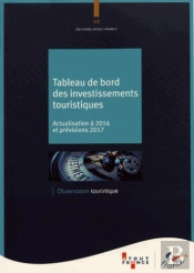Tableau De Bord Des Investissements Touristiques, Actualisation À 2016