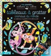 Tableaux A Gratter Animaux Du Monde - Boite Avec Accessoires