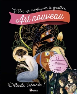 Bertrand.pt - Tableaux Magiques À Gratter : Art Nouveau