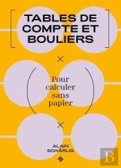 Tables De Compte Et Bouliers : Pour Calculer Sans Papier