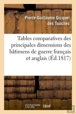 Bertrand.pt - Tables Des Batimens De Guerre Edition 1817