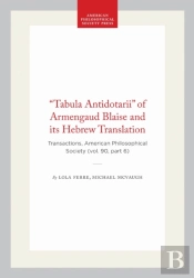 'Tabula Antidotarii' Of Armengaud Blaise And Its Hebrew Translation