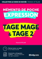 Tage Mage & Tage 2 ; Mémento De Poche Expression