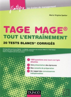 Bertrand.pt - Tage Mage ; Tout L'Entraînement ; 20 Tests Blancs Inédits