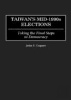 Taiwan'S Mid-1990s Elections