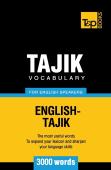 Tajik Vocabulary For English Speakers - 3000 Words