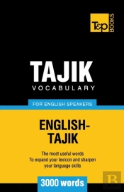 Tajik Vocabulary For English Speakers - 3000 Words