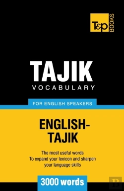 Bertrand.pt - Tajik Vocabulary For English Speakers - 3000 Words