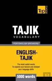 Tajik Vocabulary For English Speakers - 5000 Words