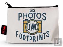 Take Photos, Leave Footprints Pencil Pouch