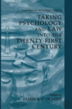 Bertrand.pt - Taking Psychology And Law Into The Twenty-First Century