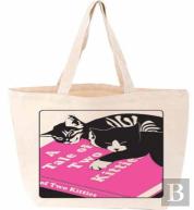 Tale Of Two Kitties Cat Tote