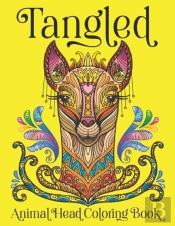Tangled Animal Head Coloring Book