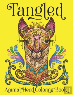 Bertrand.pt - Tangled Animal Head Coloring Book