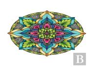 Tangleeasy Guided Journal Mandala