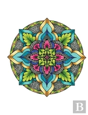 Tangleeasy Guided Journal Mandala
