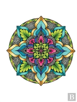 Bertrand.pt - Tangleeasy Guided Journal Mandala