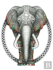 Tangleeasy Lined Journal Elephant