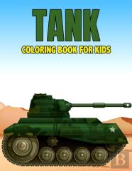 Tank Coloring Book For Kids