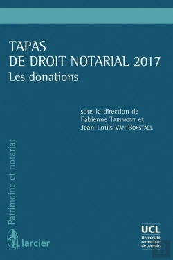 Bertrand.pt - Tapas De Droit Notarial 2017 ; Les Donations