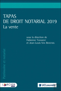 Bertrand.pt - Tapas De Droit Notarial ; La Vente (Édition 2019)