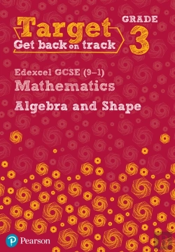Bertrand.pt - Target Grade 3 Edexcel Gcse (9-1) Mathematics Algebra And Shape Workbook