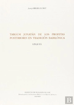 Bertrand.pt - Targum Jonatán De Los Profetas Posteriores En Tradición Babilónica