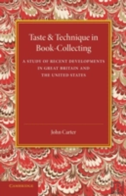 Bertrand.pt - Taste And Technique In Book-Collecting