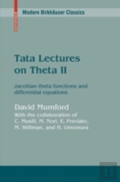 Tata Lectures On Theta Ii