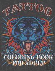 Tattoo Adult Coloring Book For Adult