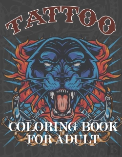 Bertrand.pt - Tattoo Adult Coloring Book For Adult