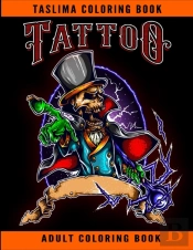 Tattoo Adult Coloring Book