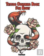 Tattoo Coloring Book For Adults