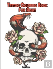 Tattoo Coloring Book For Adults