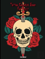 Tattoo Coloring Book For Adults