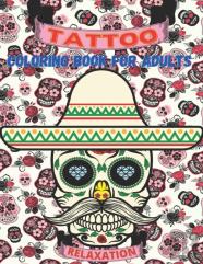 Tattoo Coloring Book For Adults