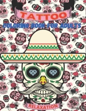Tattoo Coloring Book For Adults