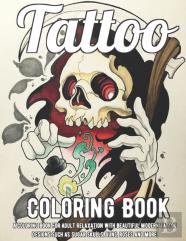 Tattoo Coloring Book
