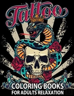 Bertrand.pt - Tattoo Coloring Books For Adults Relaxation