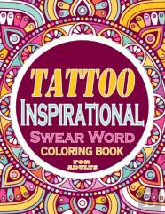 Tattoo Inspirational Coloring Book For Adults