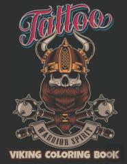 Tattoo Viking Coloring Book Warrior Spirit