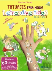 Tatuajes Para Niños Letras Divertidas De La A A La Z