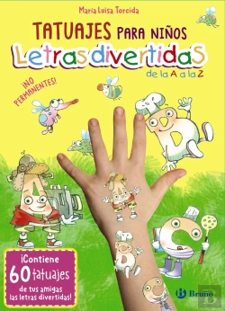 Bertrand.pt - Tatuajes Para Niños Letras Divertidas De La A A La Z