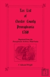 Tax List Of Chester County, Pennsylvania 1768