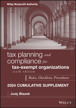 Bertrand.pt - Tax Planning And Compliance For Tax-Exempt Organizations, 2024 Cumulative Supplement