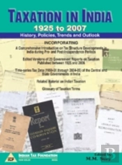 Taxation In India -- 1925 To 2007