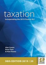 Taxation Incorporating The 2019 Finance Act 2019/20 (38th Edition )