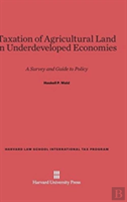 Bertrand.pt - Taxation Of Agricultural Land In Underdeveloped Economies